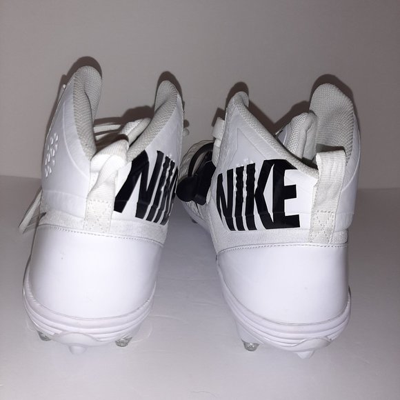New Nike Force Savage US 18 EU 52.5 Mens Football Cleats Black and White main image 7
